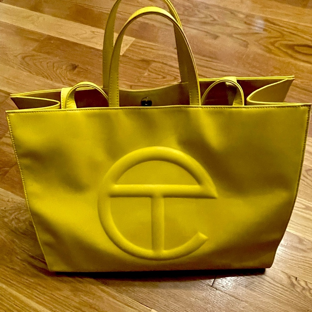 Shopping Bag Large Yellow (used once)